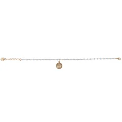 Bracelet Abeille - Bleu dragée