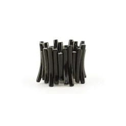 Online Bracelet articulé Bâtonnets en corne noire unie Bracelets