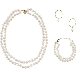 Bracelet double rang Perles de la Reine Bracelets