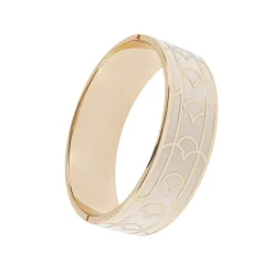 Bracelet jonc Art nouveau Sable
