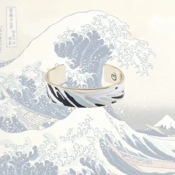 Hot Bracelet jonc Hokusai - Sous la grande vague Bracelets