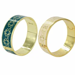Clearance Bracelet Nymphéas graphique Vert Bracelets