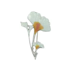 Broche Gingko Art nouveau
