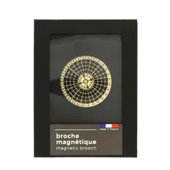 Hot Broche magnétique Grand Palais Dorée Broches