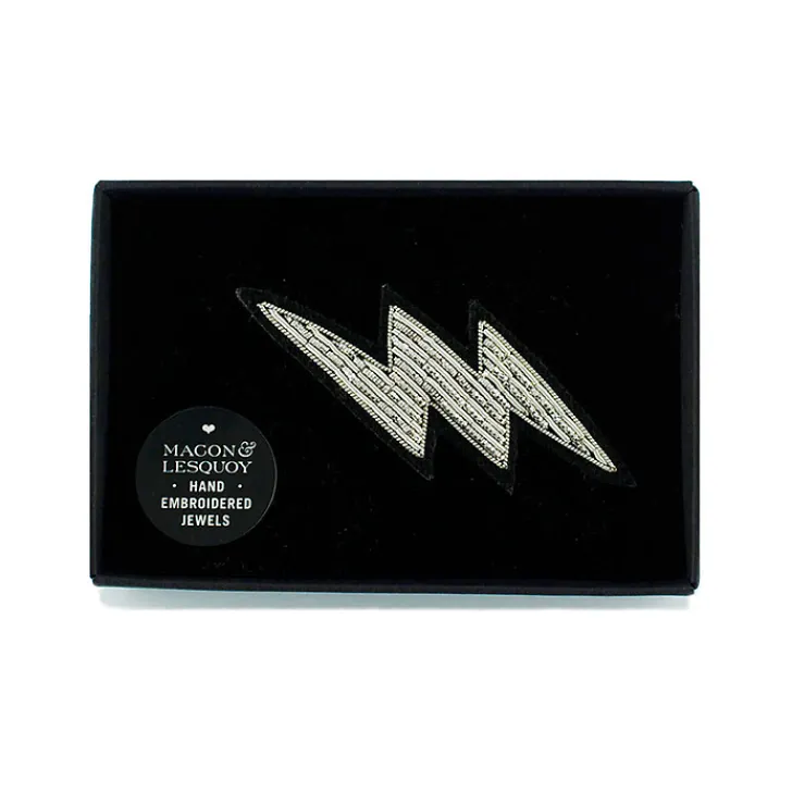 Sale Broche Petit éclair Argent - Macon & Lesquoy Broches