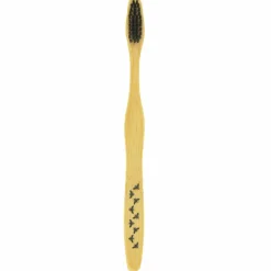 Brosse à dents en bambou avec emblèmes de Napoléon, avec son étui