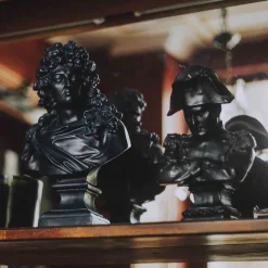 Outlet Buste en cire de Napoléon Trudon - Noir Art De La Maison