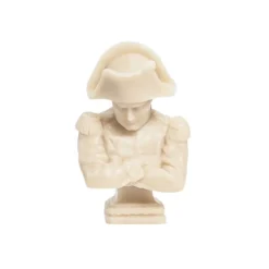 Buste en cire de Napoléon Trudon - Beige