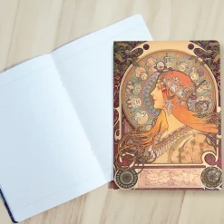 Hot Cahier Alphonse Mucha - Zodiaque, 1896 Cahiers Et Carnets