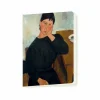 Cahier Amedeo Modigliani - Elvire assise, accoudée à une table, 1919