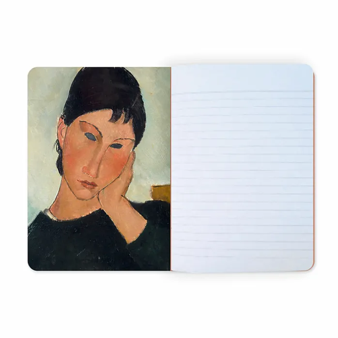 Cahier Amedeo Modigliani - Elvire assise, accoudée à une table, 1919