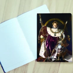 Cahier écolier Ingres-Napoléon Ier sur le trône impérial, 1806.