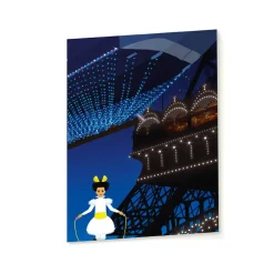 Online Cahier d'écolier "Dilili à Paris" - Tour Eiffel Bleu Cahiers Et Carnets