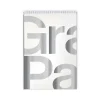 Cahier de croquis à spirale 30 feuilles Logo Grand Palais