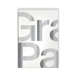 Cahier de croquis à spirale 30 feuilles Logo Grand Palais