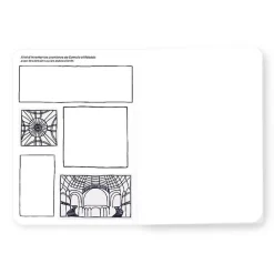 Discount Cahier à dessin + stickers - Cumulo & Réséda Bleu - Grand Palais Papeterie Jeunesse