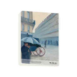 Cahier Gustave Caillebotte - Rue de Paris, temps de pluie, 1877