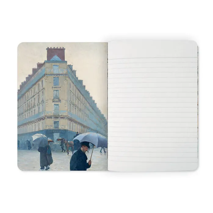 Cahier Gustave Caillebotte - Rue de Paris, temps de pluie, 1877