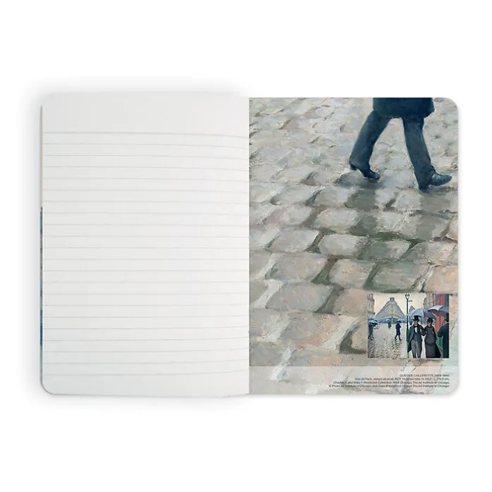 Cahier Gustave Caillebotte - Rue de Paris, temps de pluie, 1877
