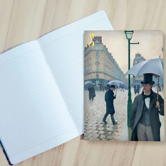 Cahier Gustave Caillebotte - Rue de Paris, temps de pluie, 1877
