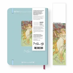 Cahier à élastique Alphonse Mucha - Le Printemps