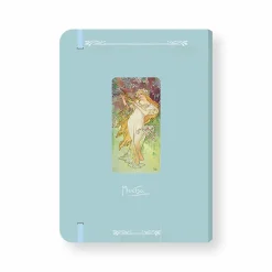 Cahier à élastique Alphonse Mucha - Le Printemps