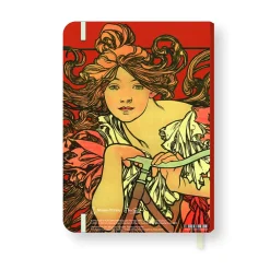 Discount Cahier à élastique Alphonse Mucha - Cycles perfecta, 1902 Cahiers Et Carnets