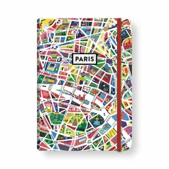 Cahier à élastique Antoine Corbineau - Plan de Paris