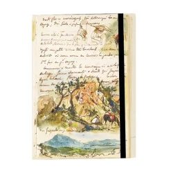Cahier à élastique Eugène Delacroix - Cavaliers