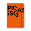 Best Cahier à élastique Picasso - Orange - Musée Picasso 2021 Cahiers Et Carnets