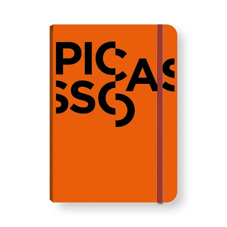 Best Cahier à élastique Picasso - Orange - Musée Picasso 2021 Cahiers Et Carnets