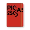 Cahier à élastique Picasso - Rouge - Musée Picasso 2021