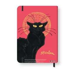 Cahier élastique Théophile-Alexandre Steinlen - Chat noir Cahiers Et Carnets