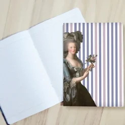 Cahier Élisabeth Louise Vigée Le Brun - Portrait de la reine Marie-Antoinette dit « à la rose », 1783