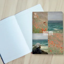 Outlet Cahier Musée d'Orsay - Paris 1874, Coquelicots/La falaise Cahiers Et Carnets
