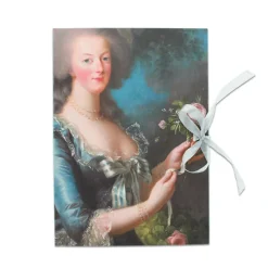 Cahier ruban Élisabeth-Louise Vigée-Lebrun - Marie-Antoinette de Lorraine-Hasbourg, reine de France, à la rose, 1783
