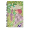 Cahier à spirale Bonnard Femme à la robe quadrillée