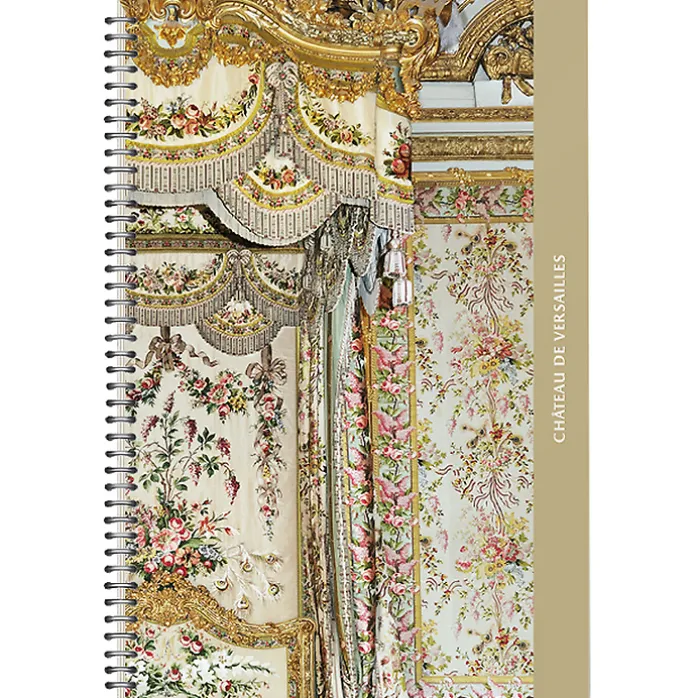 Cahier à spirale Château de Versailles - Chambre de la reine Marie-Antoinette
