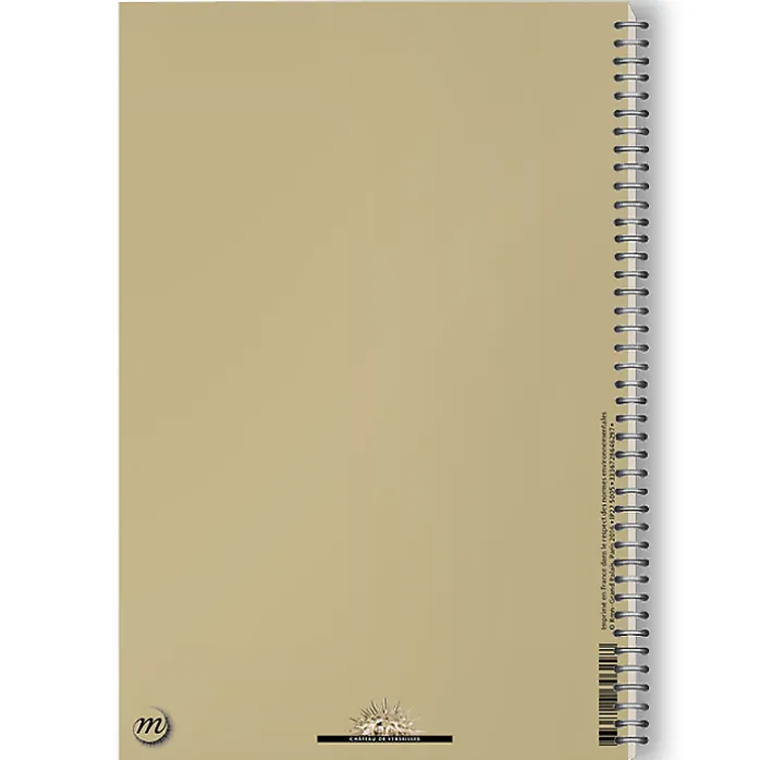 Cahier à spirale Château de Versailles - Chambre de la reine Marie-Antoinette