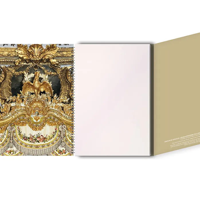 Cahier à spirale Château de Versailles - Chambre de la reine Marie-Antoinette