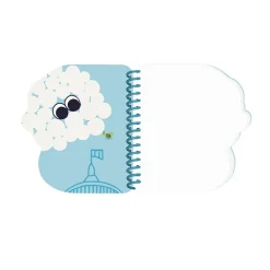 Outlet Cahier à spirale - Cumulo & Réséda Bleu - Grand Palais Papeterie Jeunesse