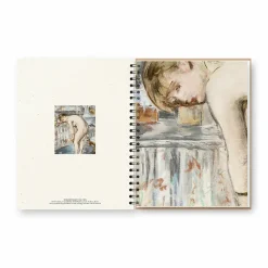 Cahier à spirale Édouard Manet / Edgar Degas - Femme dans un tub, 1878 / Le Tub, 1886 Cahiers Et Carnets