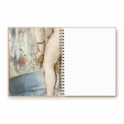 Cahier à spirale Édouard Manet / Edgar Degas - Femme dans un tub, 1878 / Le Tub, 1886 Cahiers Et Carnets