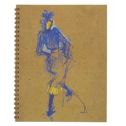 Hot Cahier à spirale Henri De Toulouse Lautrec - Jane Avril Cahiers Et Carnets