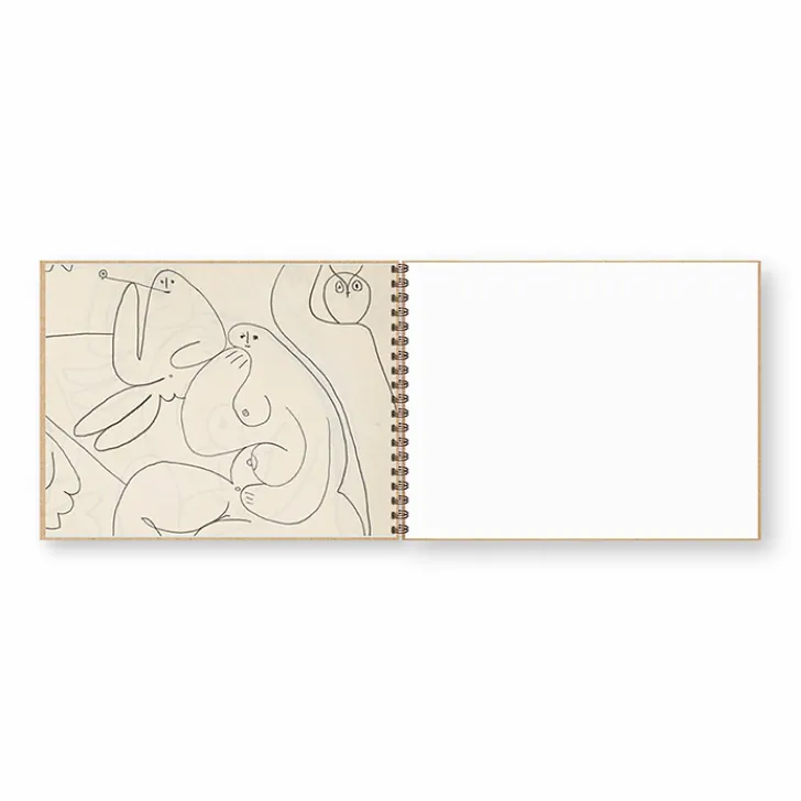 Clearance Cahier à spirale Pablo Picasso - Carnet d'études pour Le Déjeuner sur l'herbe, 1962 Cahiers Et Carnets