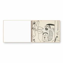 Clearance Cahier à spirale Pablo Picasso - Carnet d'études pour Le Déjeuner sur l'herbe, 1962 Cahiers Et Carnets