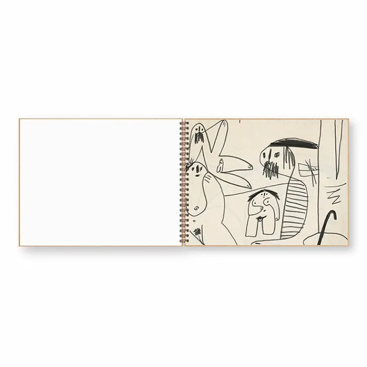 Clearance Cahier à spirale Pablo Picasso - Carnet d'études pour Le Déjeuner sur l'herbe, 1962 Cahiers Et Carnets