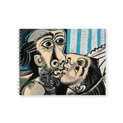 New Cahier à spirale Pablo Picasso - Le baiser Cahiers Et Carnets