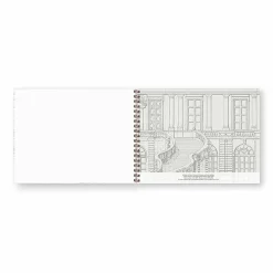 Cahier à spirale Rodolphe Pfnor - Escalier du Fer-à-Cheval du Château de Fontainebleau