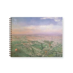 Cahier à spirale Victor Navlet - Vue générale de Paris, prise de l'Observatoire, en ballon, 1855